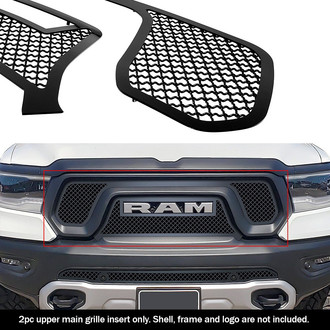 APG® - 2-Pc Black 2.5 mm Wire Mesh Main Grille