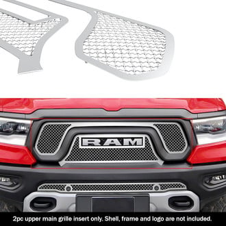 APG® - 2-Pc Polished 2.5 mm Wire Mesh Main Grille