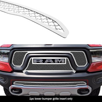 APG® - 1-Pc Polished 2.5 mm Wire Mesh Bumper Grille