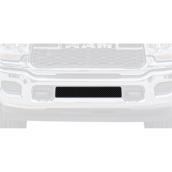 APG® - 1-Pc Black Powder Coated 2.5 mm Wire Mesh Bumper Grille