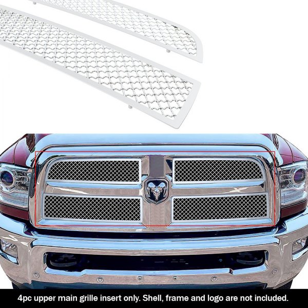 APG® - 4-Pc Polished 2.5 mm Wire Mesh Main Grille