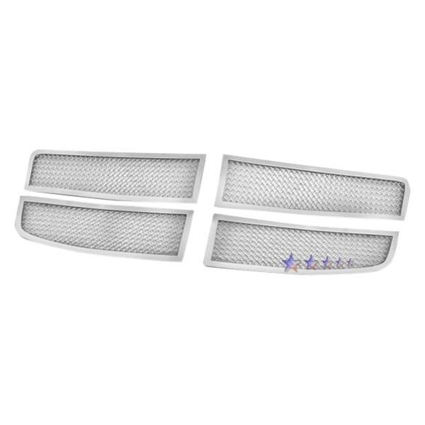 APG® - 4-Pc Chrome Polished 1.8 mm Wire Mesh Main Grille