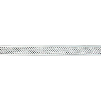 APG® - 1-Pc Chrome Polished 1.8 mm Wire Mesh Bumper Grille