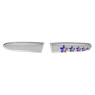 APG® - 2-Pc Black 1.8 mm Wire Mesh Fog Light Cover Grilles