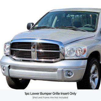 APG® - 1-Pc Polished Horizontal Billet Bumper Grille