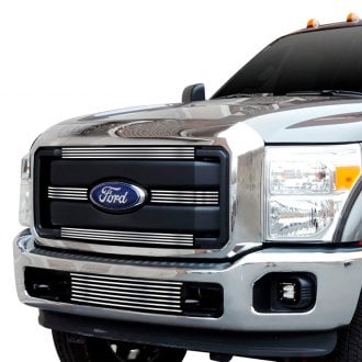 2013 Ford F-350 Custom Grilles | Billet, Mesh, LED, Chrome, Black