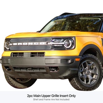 APG® - 2-Pc Polished 8x6 mm Horizontal Billet Main Grille