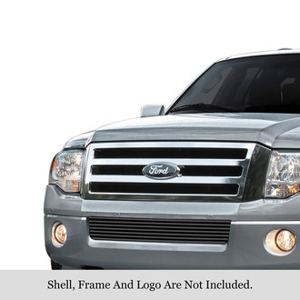 APG® - 1-Pc Black 8x6 mm Horizontal Billet Bumper Grille