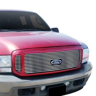 APG® - Chrome Polished 8x6 mm Horizontal Billet Grille Set