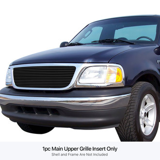APG® - 1-Pc Black 8x6 mm Horizontal Billet Main Grille