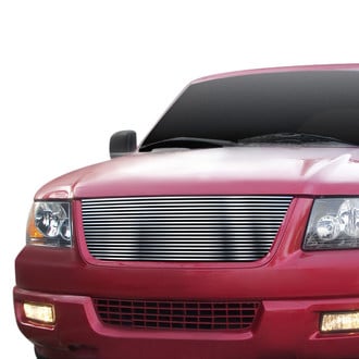 APG® - 1-Pc Silver Hairline Horizontal Billet Main Grille