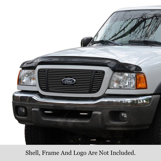 APG® - 3-Pc Black 8x6 mm Horizontal Billet Main Grille