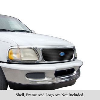 APG® - 1-Pc Black 8x6 mm Horizontal Billet Main Grille