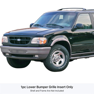 APG® - 1-Pc Polished Horizontal Billet Grille