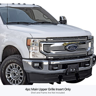 APG® - 4-Pc Polished Horizontal Billet Main Grille
