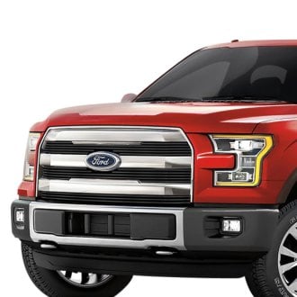 2016 Ford F-150 Custom Grilles - Billet, Mesh, LED, Chrome, Black