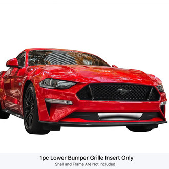 APG® - 3-Pc Chrome Polished Horizontal Billet Bumper Grille