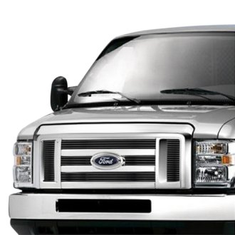 Ford E-series Custom Grilles | Billet, Mesh, CNC, LED, Chrome, Black