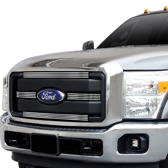 APG® - 4-Pc Chrome Polished 8x6 mm Horizontal Billet Main Grille