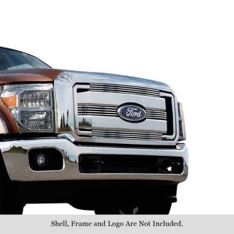 Spec-D® - 1-Pc Version 2 Black Mesh Main Grille