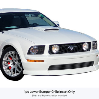 APG® - 1-Pc Black 8x6 mm Horizontal Billet Bumper Grille