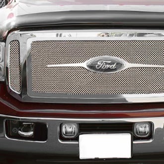 APG® - 3-Pc Chrome Polished 1.8 mm Wire Mesh Main Grille