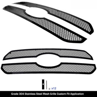APG® - 2-Pc Black 2.5 mm Wire Mesh Main Grille