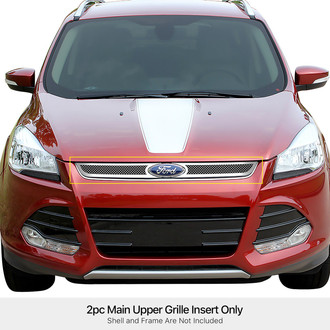 APG® - 2-Pc Polished 1.8 mm Wire Mesh Main Grille