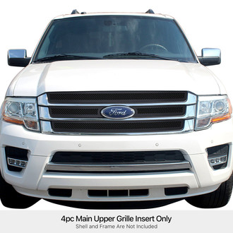 APG® - 4-Pc Black 1.8 mm Wire Mesh Main Grille