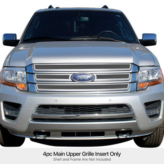 APG® - 4-Pc Polished 1.8 mm Wire Mesh Main Grille