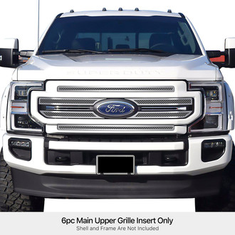 APG® - 6-Pc Chrome 1.8 mm Wire Mesh Main Grille