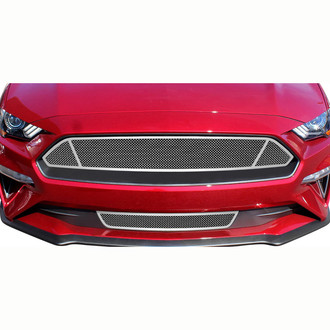 APG® - 1-Pc Chrome Polished 1.8 mm Wire Mesh Bumper Grille