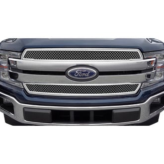 APG® - 2-Pc Chrome Polished 2.5 mm Wire Mesh Main Grille