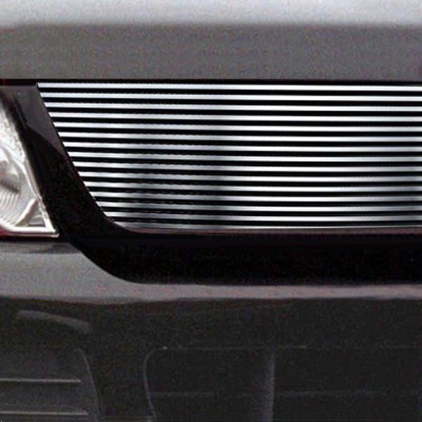 APG® - 1-Pc Silver Hairline Horizontal Billet Main Grille
