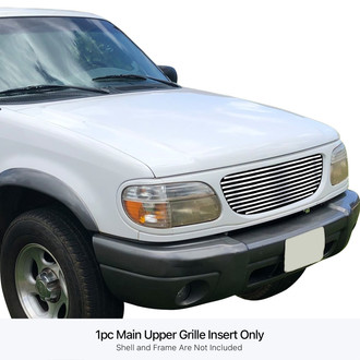 APG® GR06HEJ23S - 1-Pc Polished Horizontal Billet Main Grille
