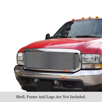 APG® - 1-Pc Polished Horizontal Billet Main Grille