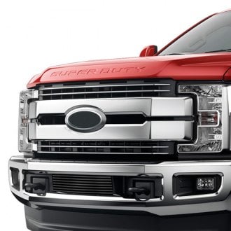 Ford F-350 Custom Grilles | Billet, Mesh, CNC, LED, Chrome, Black