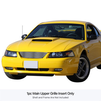 APG® - 1-Pc Polished Horizontal Billet Main Grille