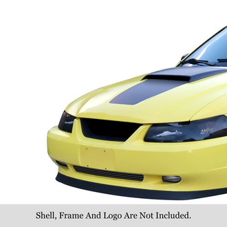 APG® - 1-Pc Black 8x6 mm Horizontal Billet Bumper Grille