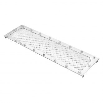 APG® - 1-Pc Rivet Style Chrome Polished 2.5 mm Wire Mesh Bumper Grille