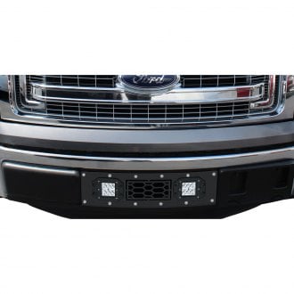 APG® - 1-Pc Honeycomb Style Black Laser Cut Mesh Bumper Grille with LED Lights