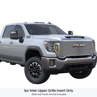 APG® - 5-Pc Chrome Polished 8x6 mm Horizontal Billet Main Grille