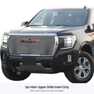 APG® - 3-Pc Polished 8x6 mm Horizontal Billet Main Grille