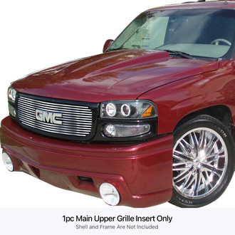 APG® - 1-Pc Chrome Polished 8x6 mm Horizontal Billet Main Grille