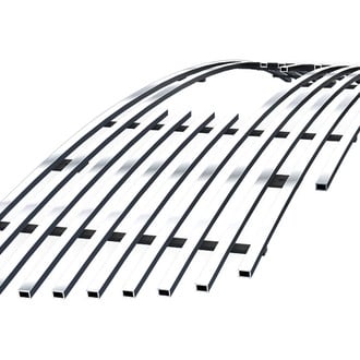 APG® - Polished Horizontal Billet Main and Bumper Grille Set