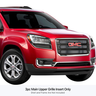 APG® - 1-Pc Silver Hairline Horizontal Billet Main Grille
