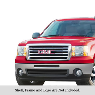 APG® - 1-Pc Black 8x6 mm Horizontal Billet Bumper Grille