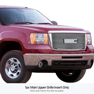 APG® - 1-Pc Chrome Polished 8x6 mm Horizontal Billet Main Grille