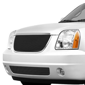 APG® - 2-Pc Black 8x6 mm Horizontal Billet Main and Bumper Grille Kit