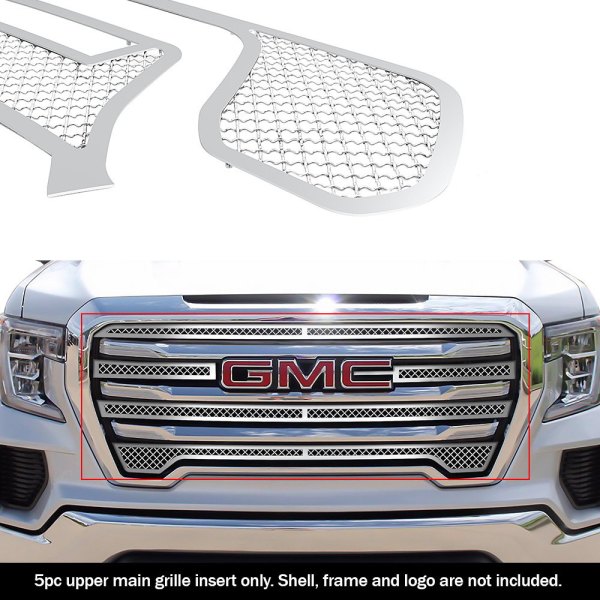 APG® - 5-Pc Polished 2.5 mm Wire Mesh Main Grille